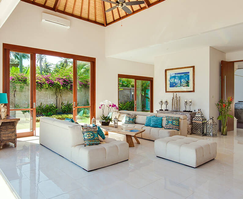 Villa Tirta Nila - Indoor lounge