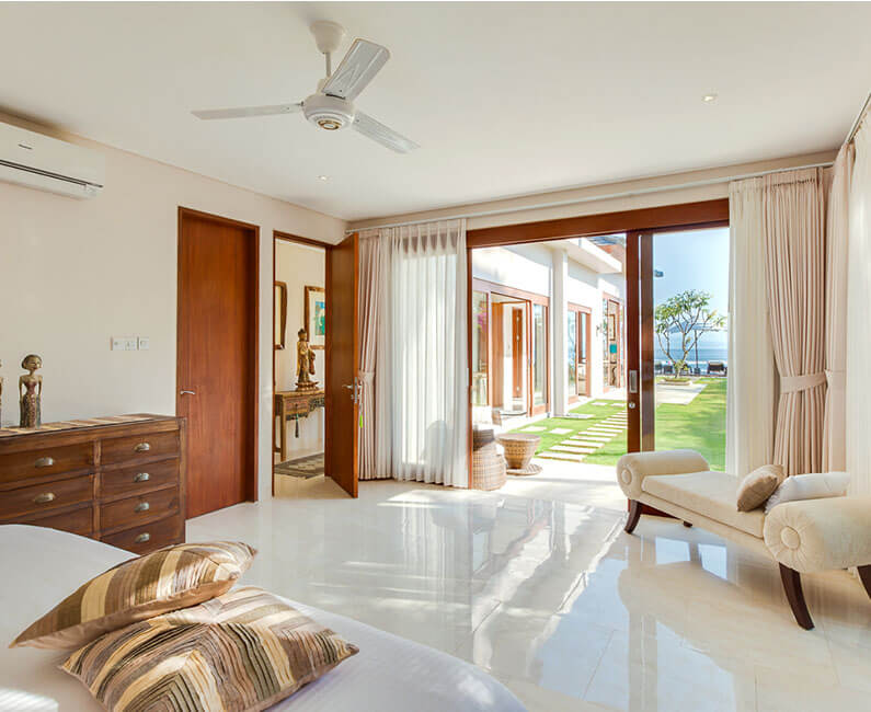 Tirta Nila - View from the guest bedroom downstairs